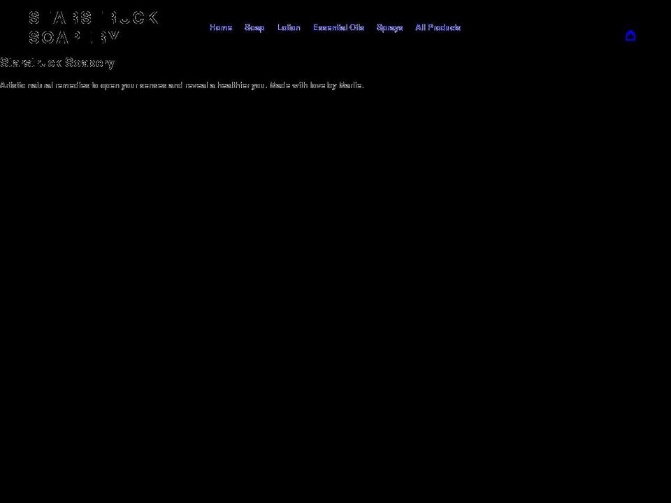 starstrucksoapery.com shopify website screenshot