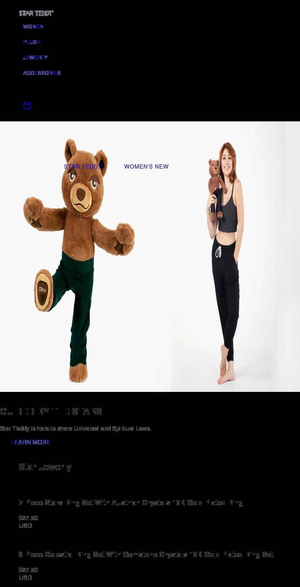 starteddy.com shopify website screenshot
