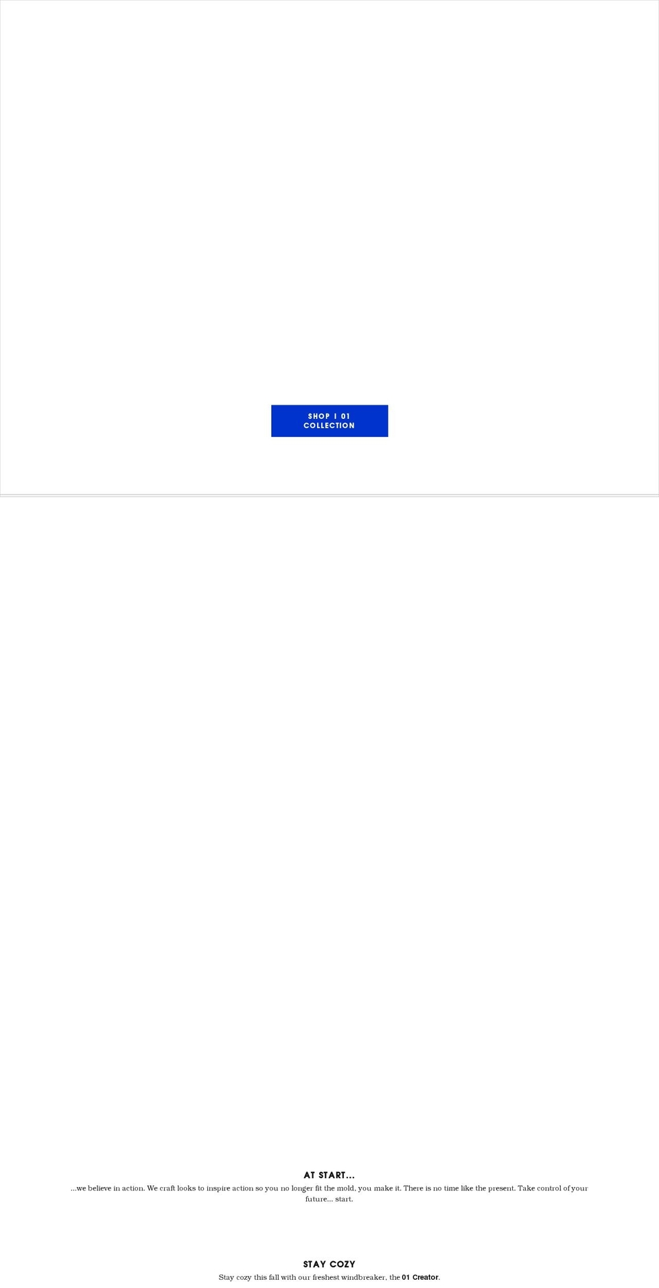startfits.com shopify website screenshot