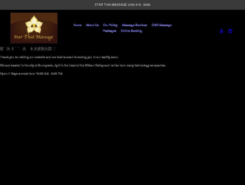 starthaica.com shopify website screenshot