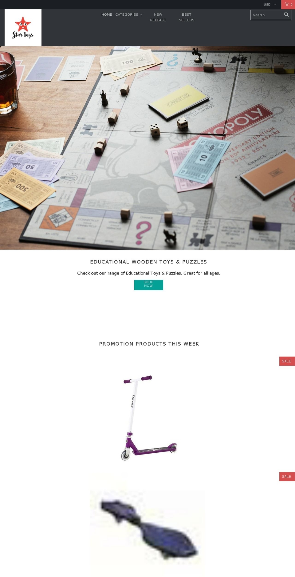 turbo-shopify-2018 Shopify theme site example startoys.com.au