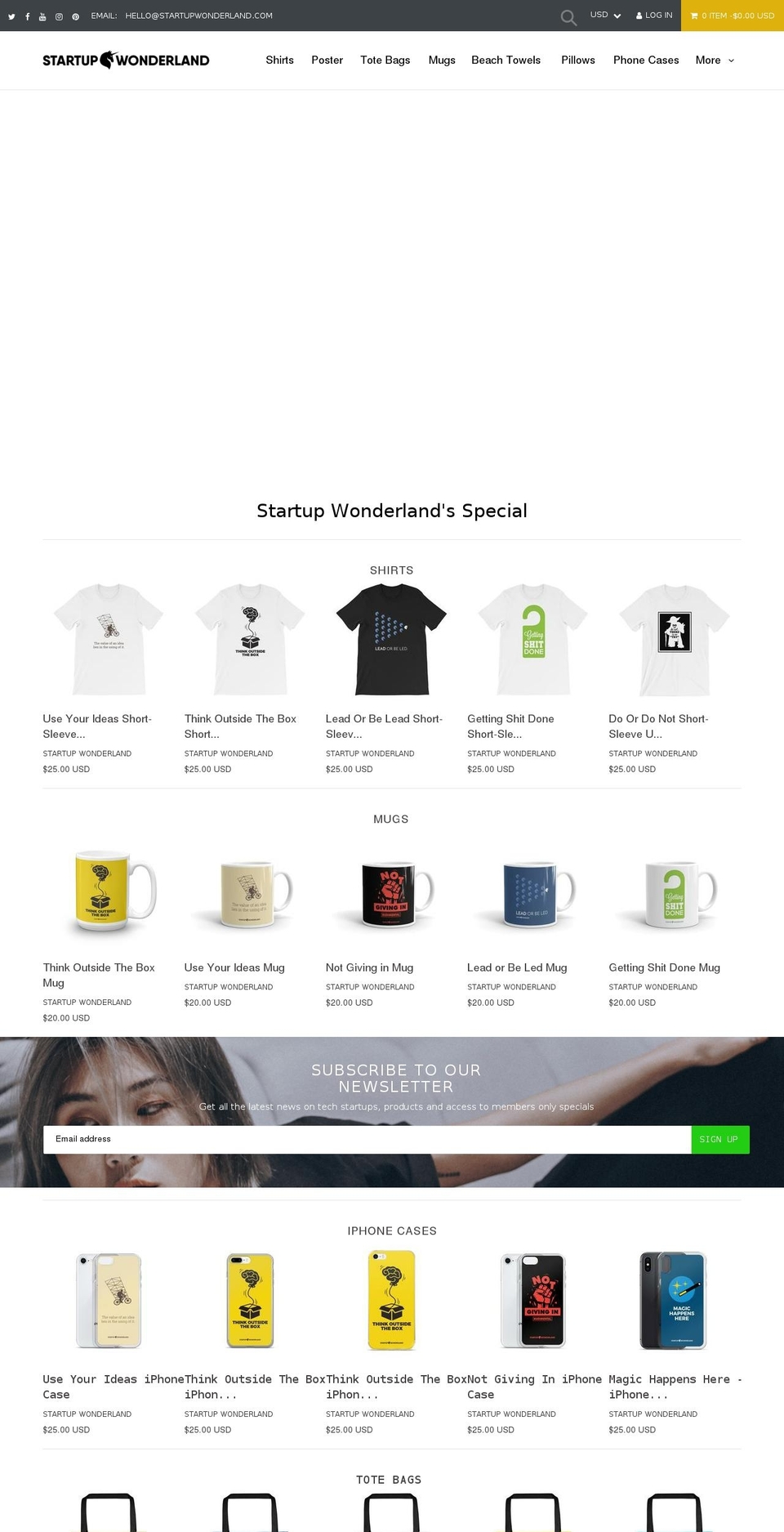 premium1-0-1-again Shopify theme site example startupwonderland.com