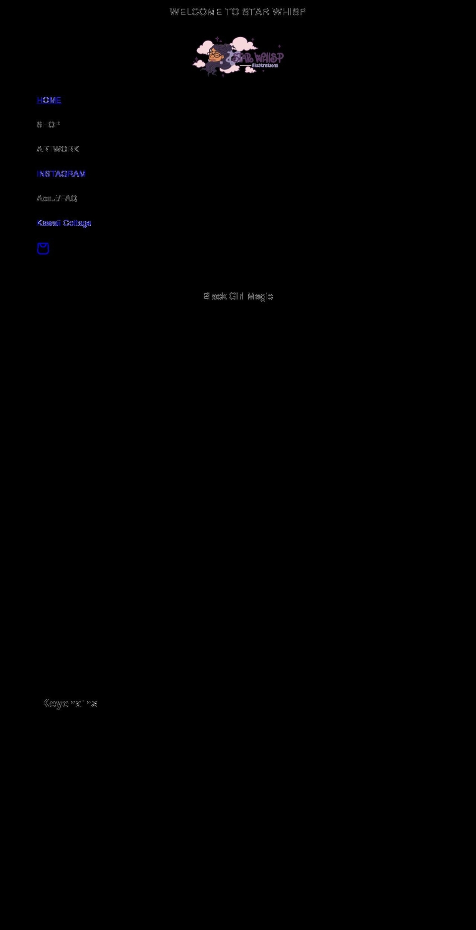 starwhisp.com shopify website screenshot