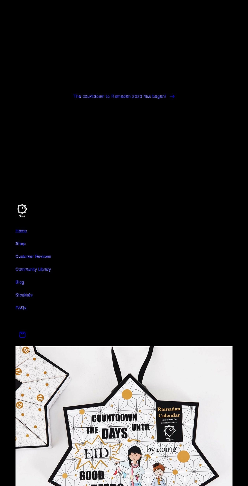 starxcrescent.com shopify website screenshot