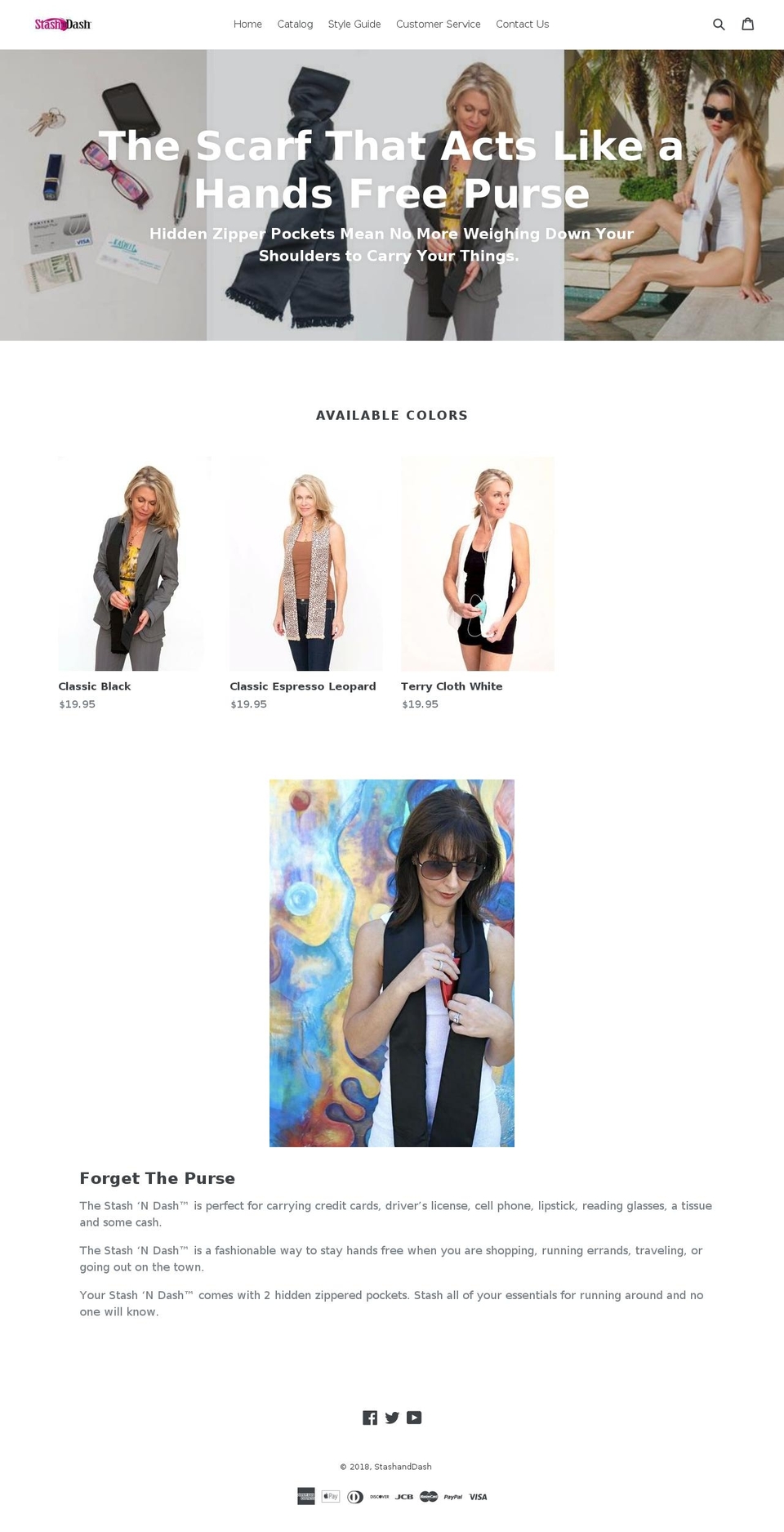 stashndash.com — Shopify storefront screenshot