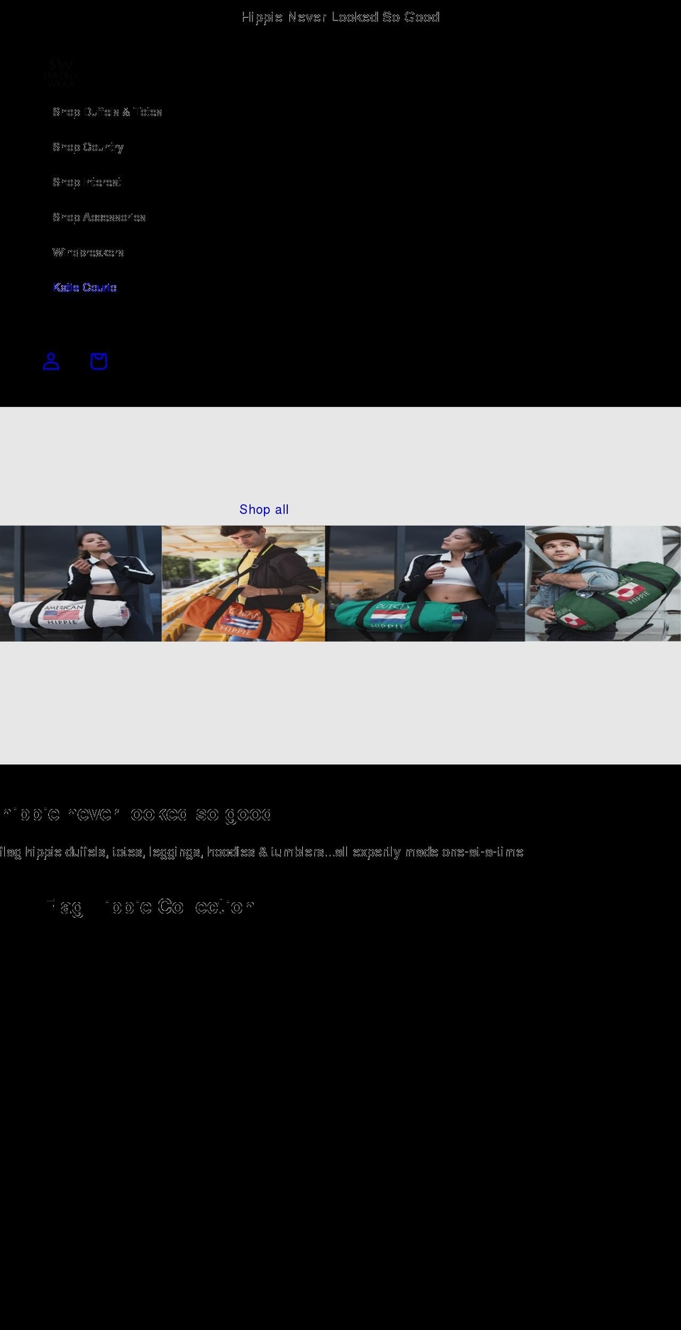 statelywear.com shopify website screenshot
