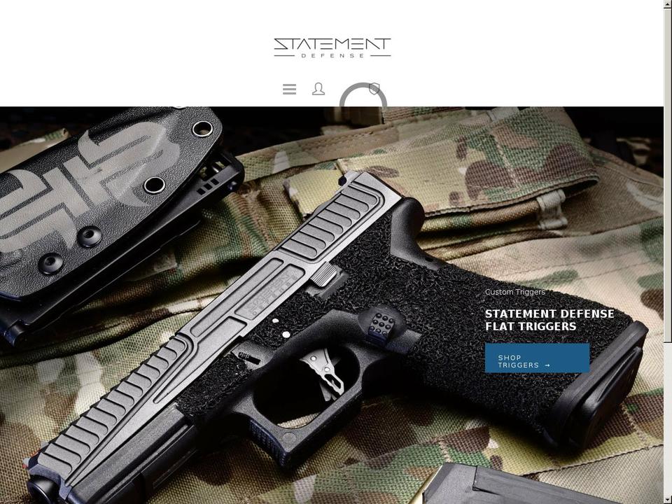 statementdefense.com — Shopify storefront screenshot
