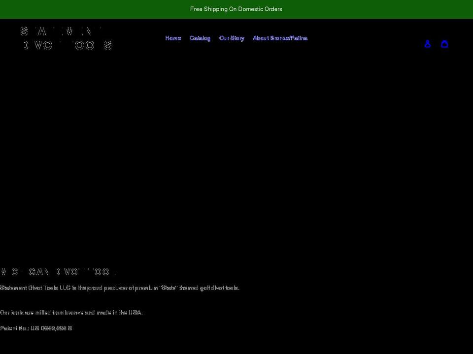 statementdivottools.com shopify website screenshot