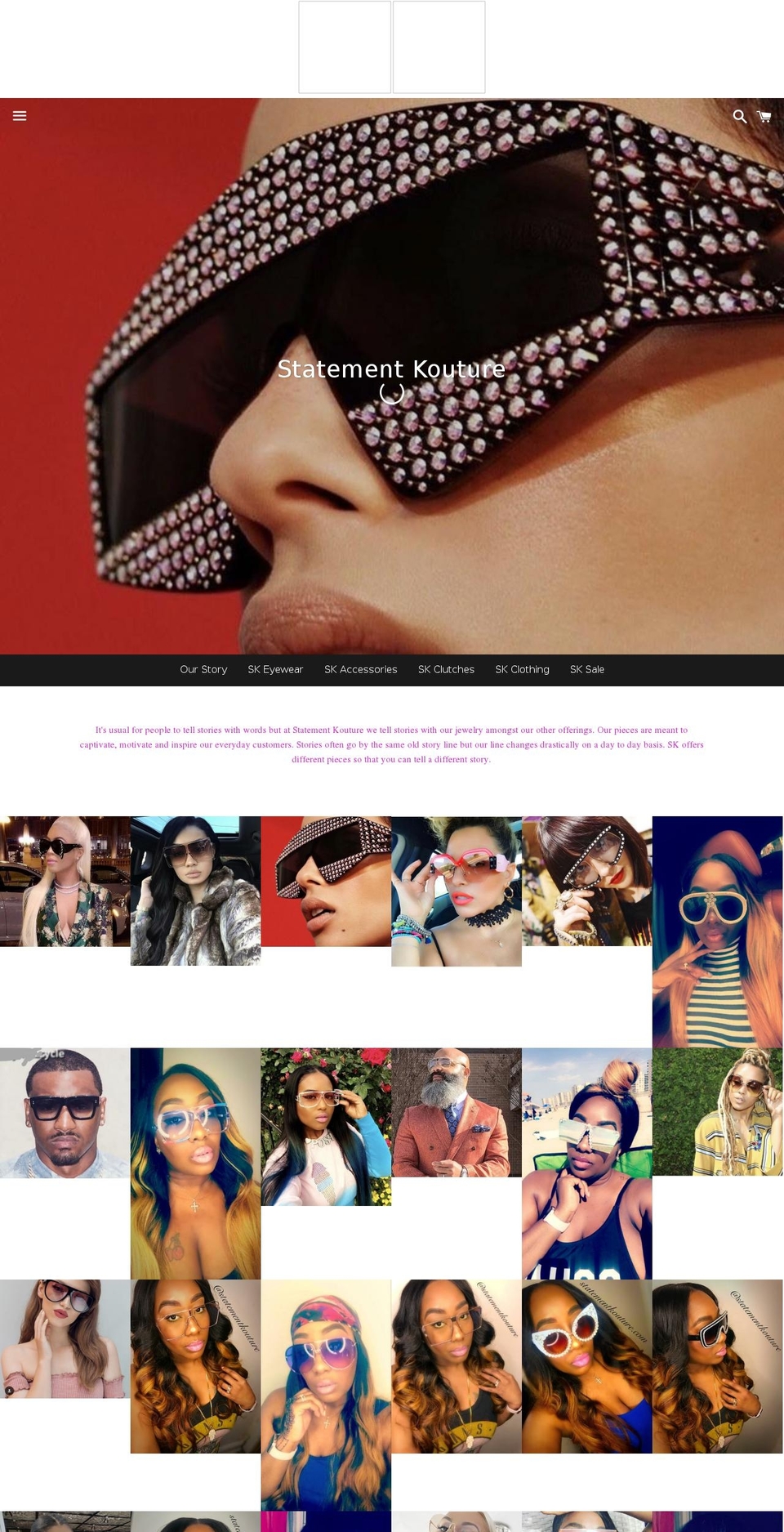 statementkouture.com shopify website screenshot