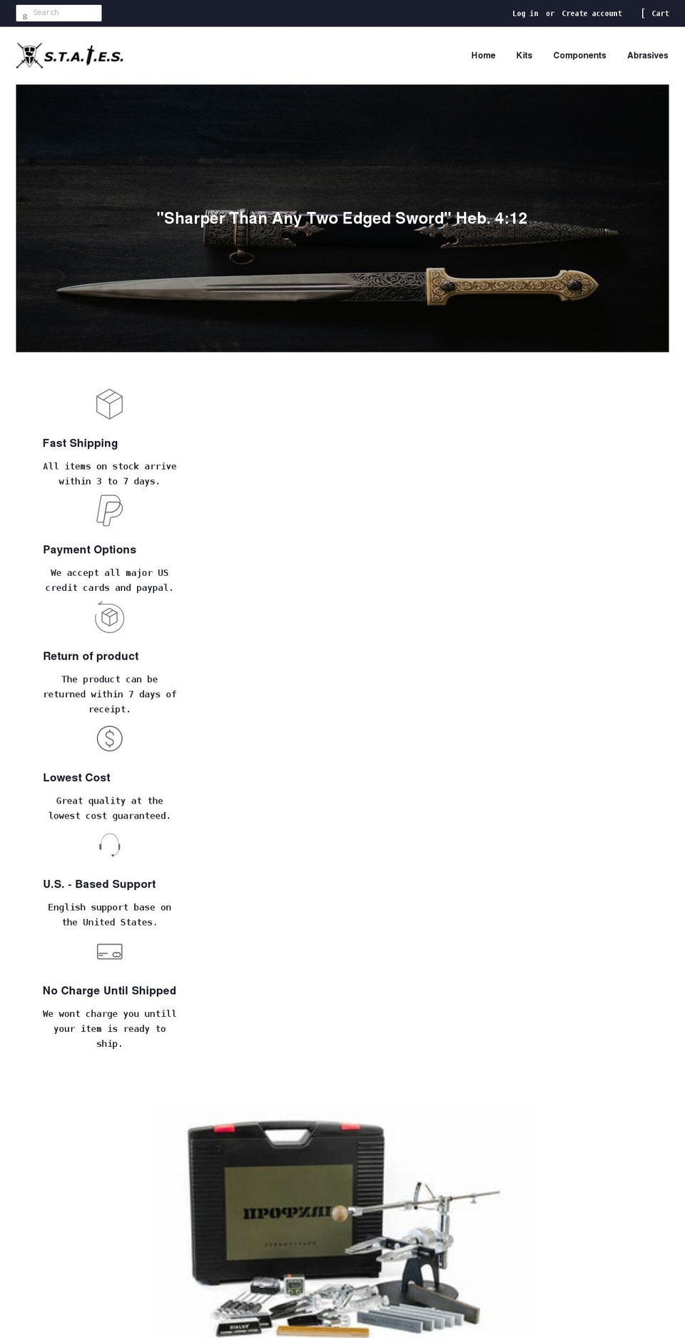 statesllc.com shopify website screenshot
