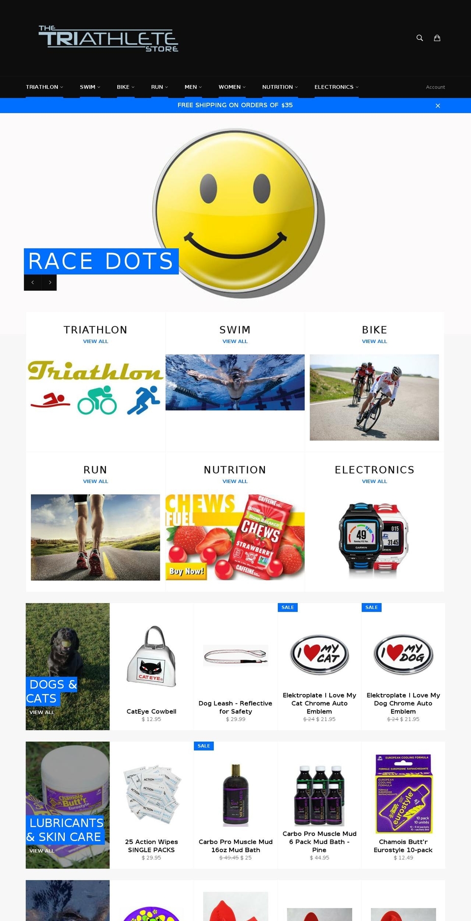 stationaryswimmer.com shopify website screenshot