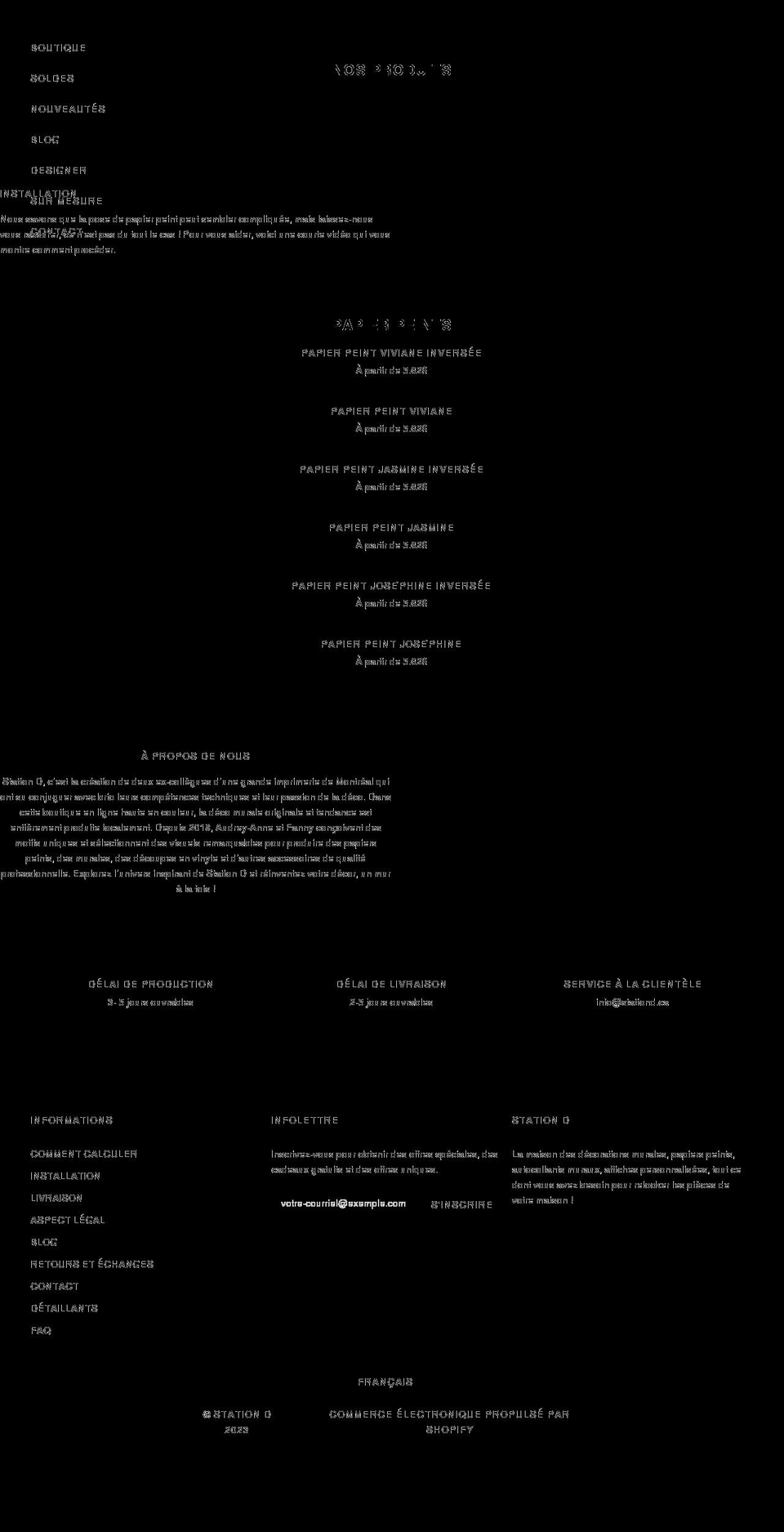 stationd.ca shopify website screenshot