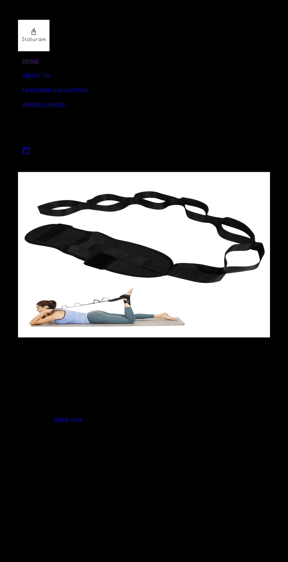 staturam.com shopify website screenshot