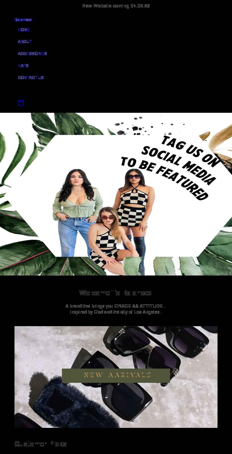 staybalanced.net shopify website screenshot