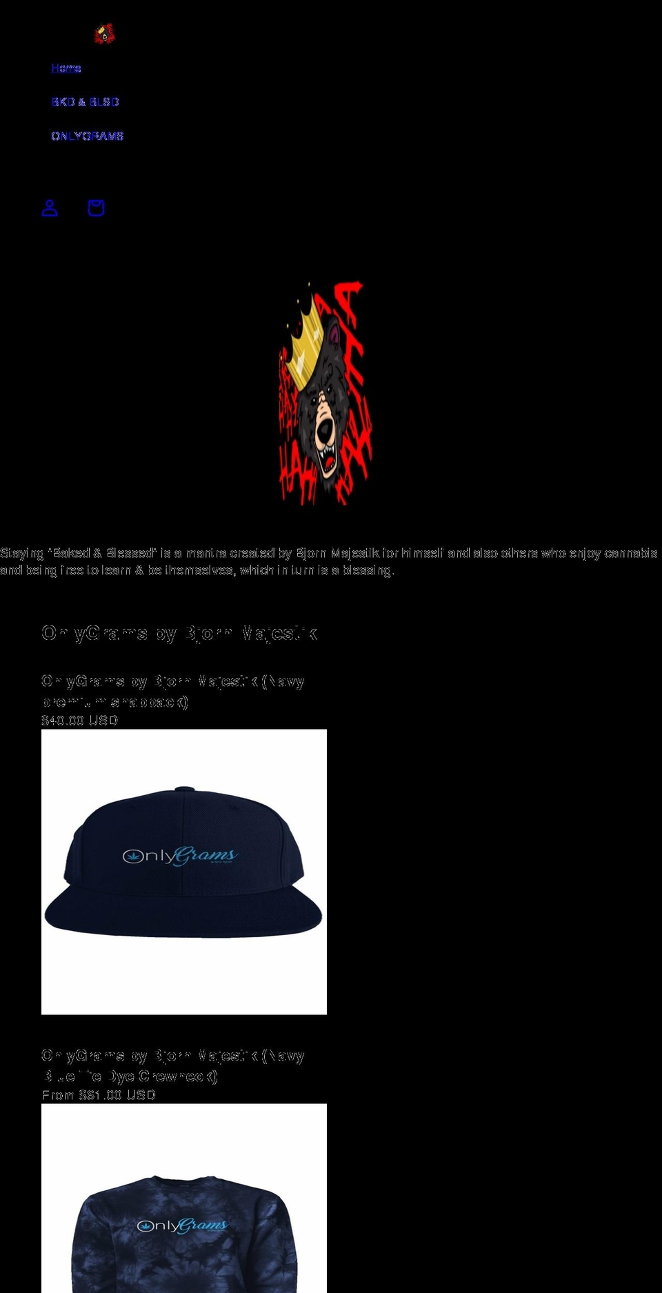 staybkdstayblsd.com shopify website screenshot