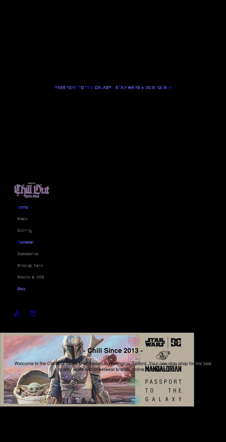 staychill.co.uk shopify website screenshot