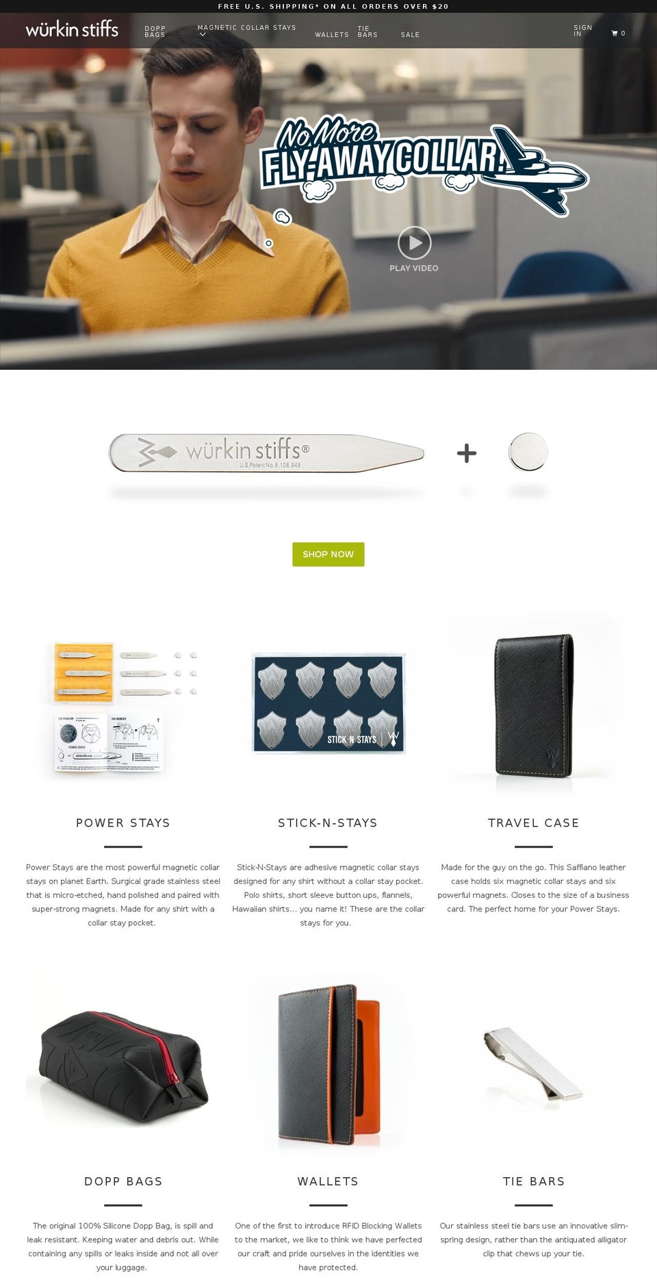 staycollar.com shopify website screenshot