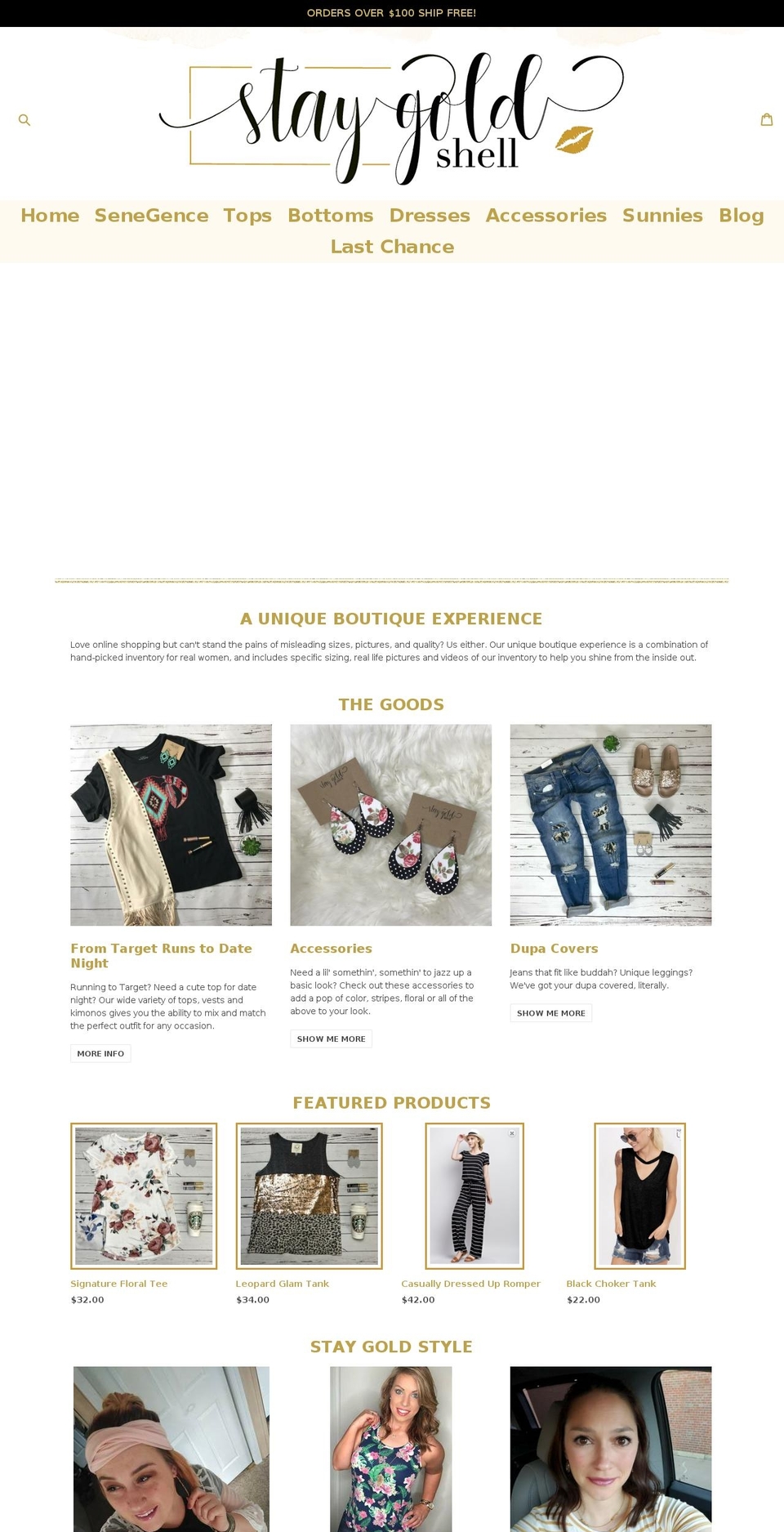 bespoke-gold-1-4 Shopify theme site example staygoldshell.com