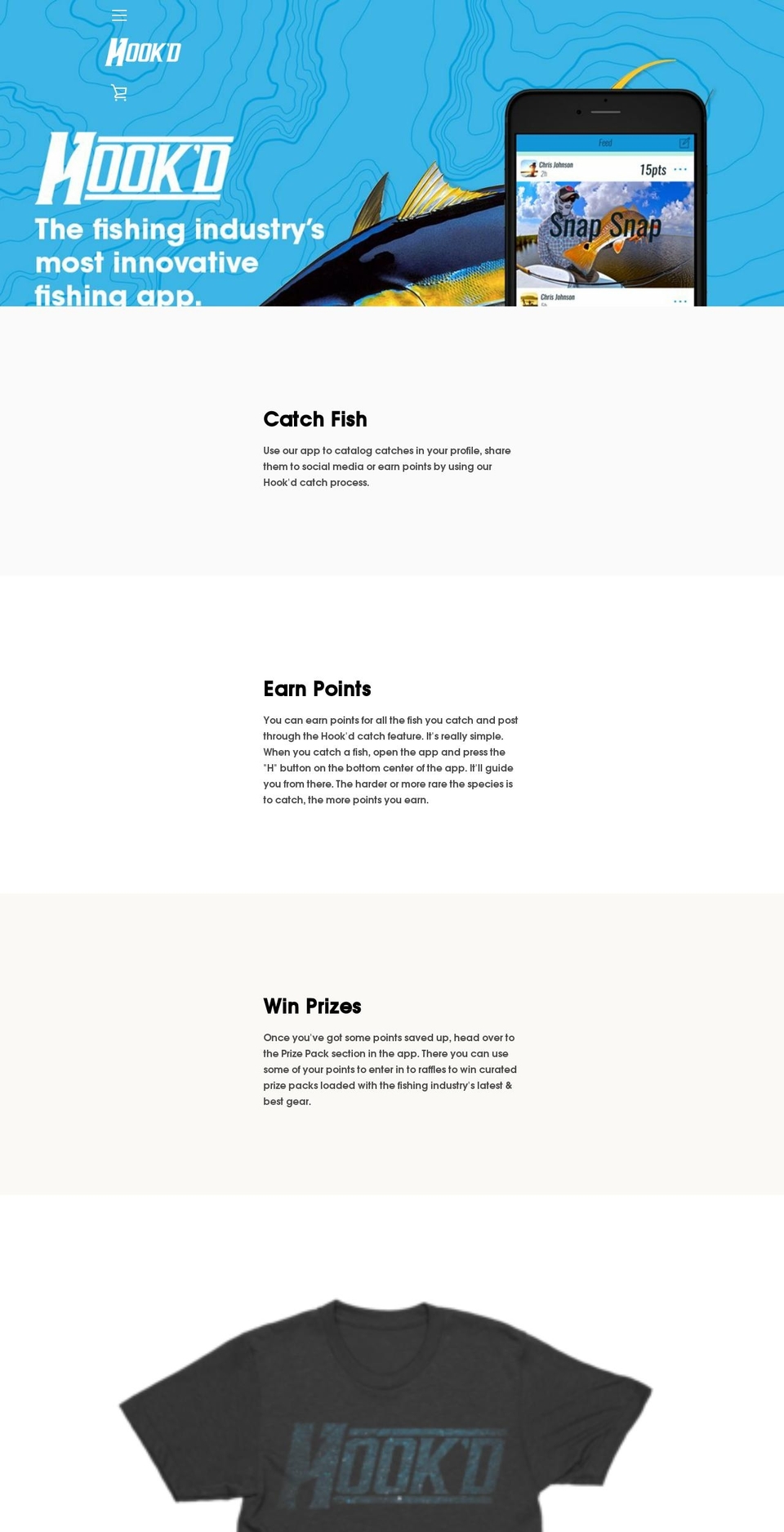 stayhookd.com — Shopify storefront screenshot