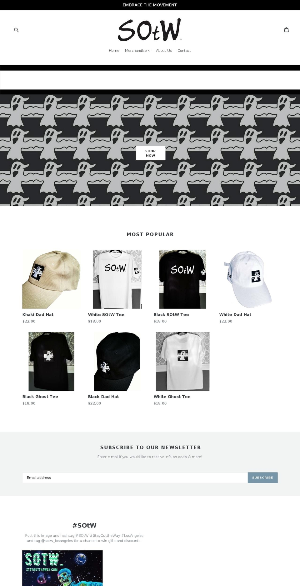stayouttheway.com shopify website screenshot