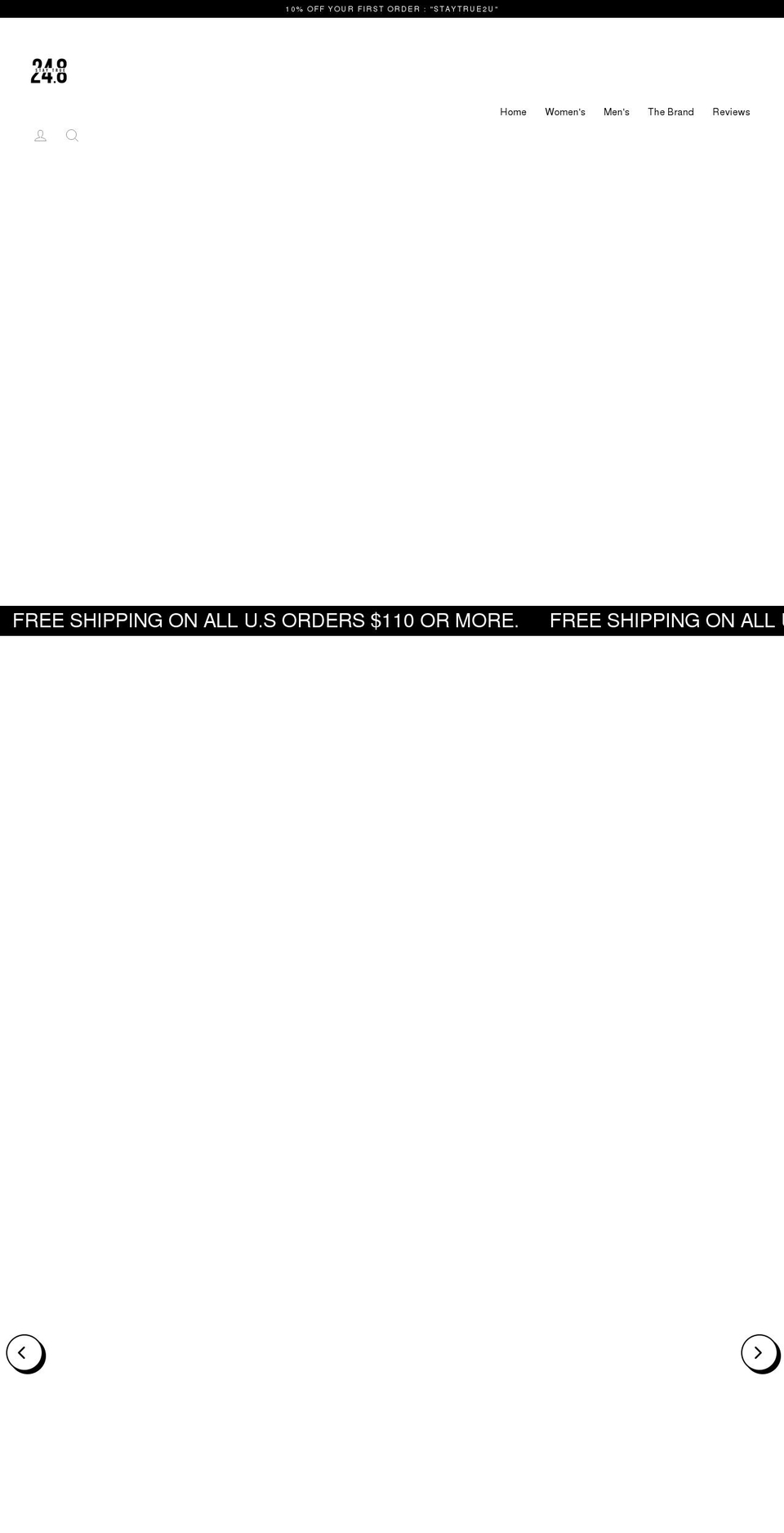 staytrue248fitness.com shopify website screenshot