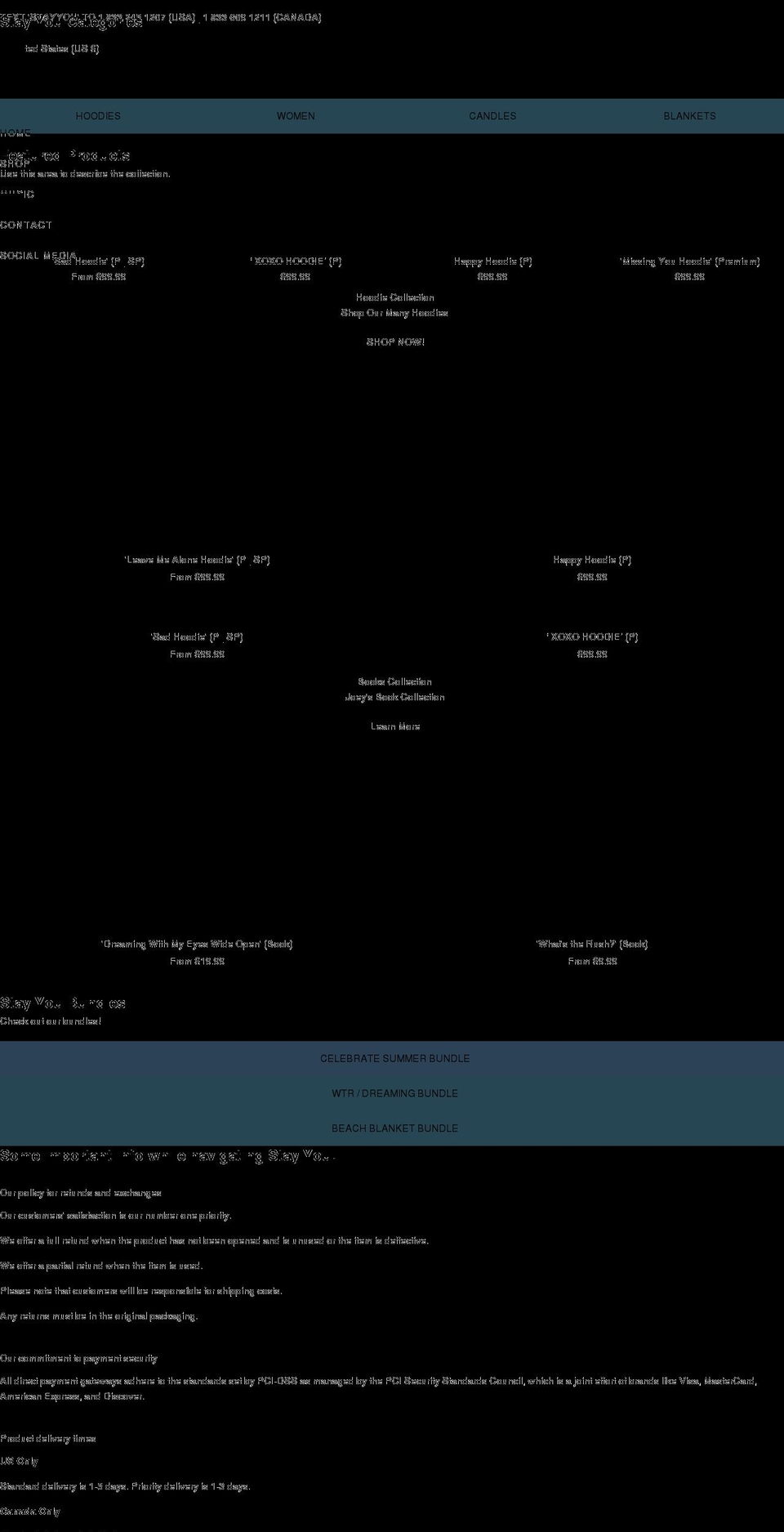 stayyou.ca shopify website screenshot