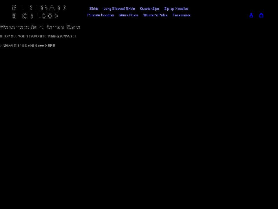stbernardstore.com shopify website screenshot