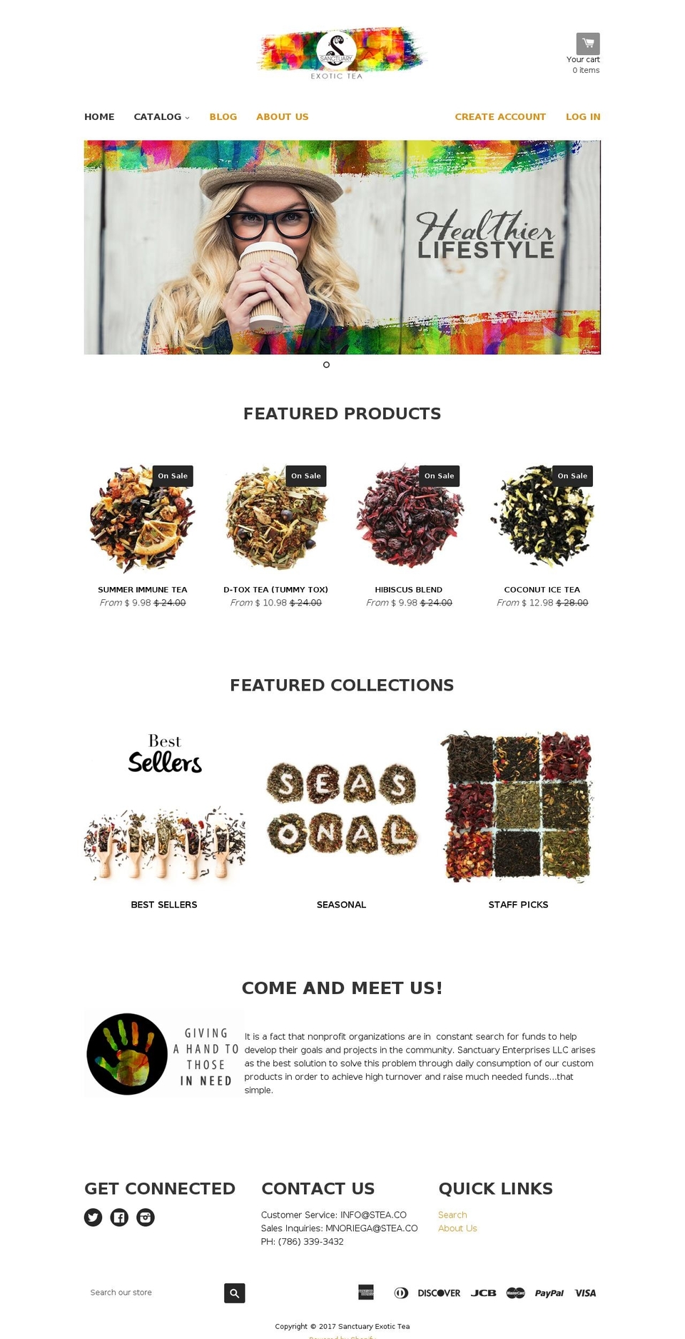 stea.co shopify website screenshot