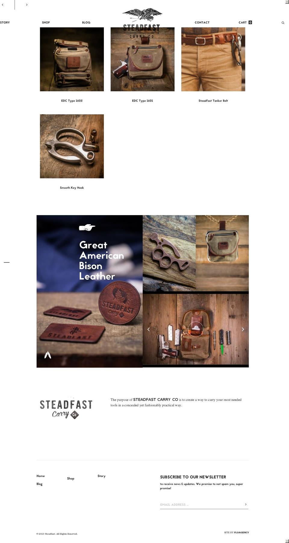 flo-steadfast-shopify Shopify theme site example steadfastcarryco.myshopify.com