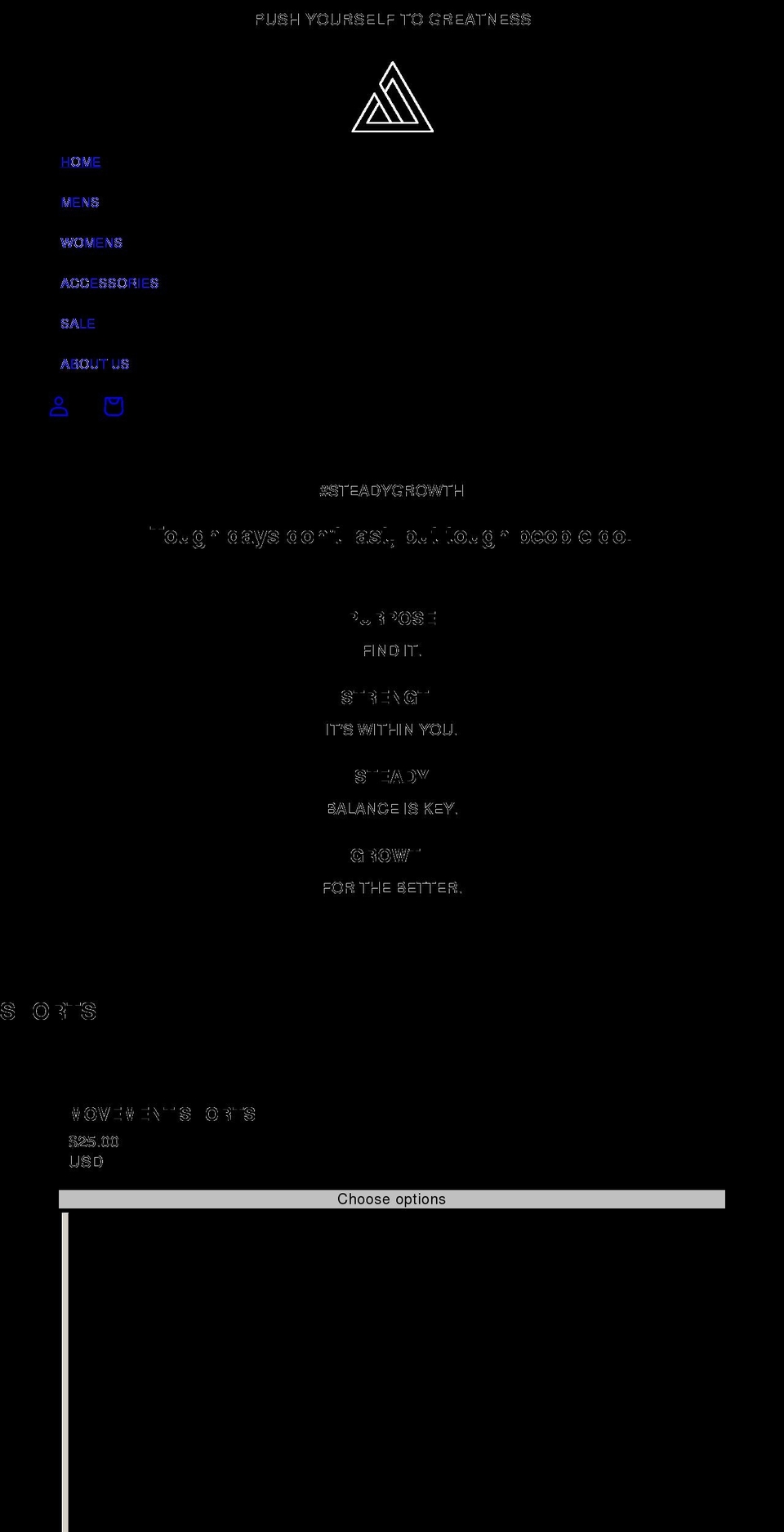 steadygrowth808.com shopify website screenshot