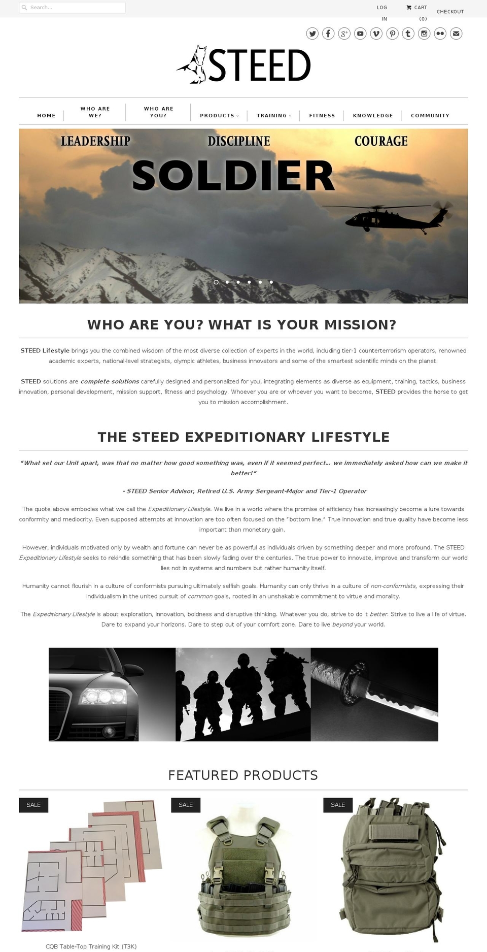 steed.me shopify website screenshot