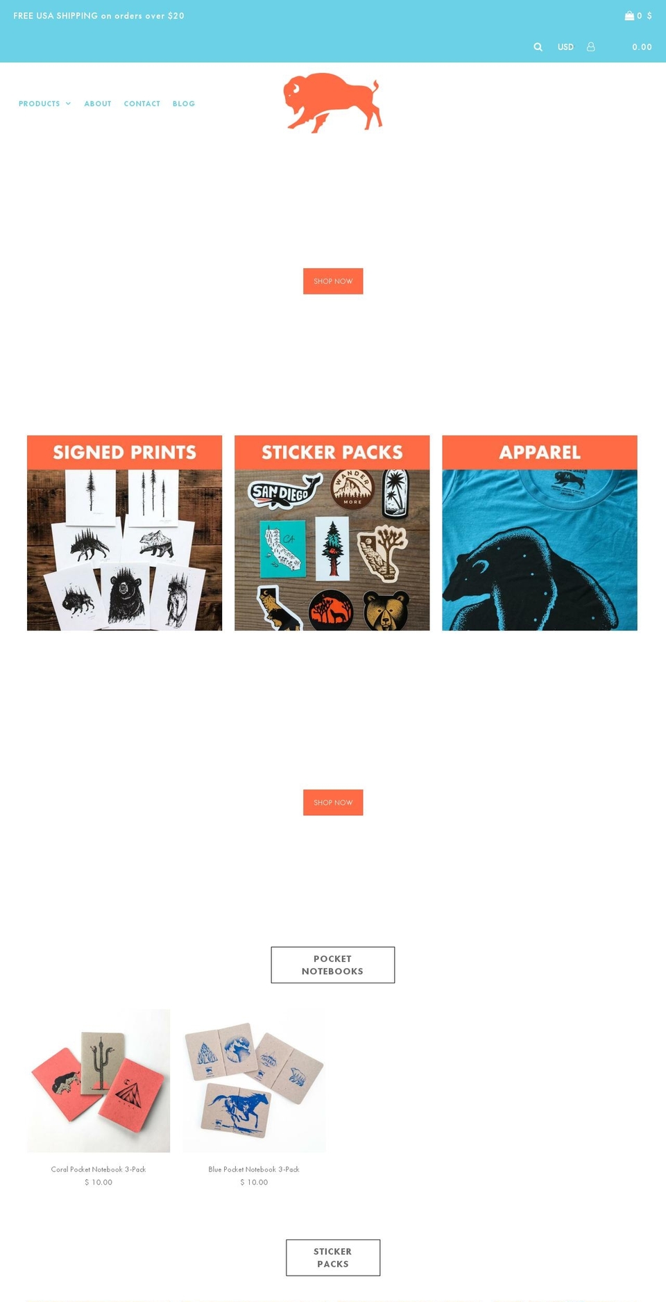 steelbison.com — Shopify storefront screenshot
