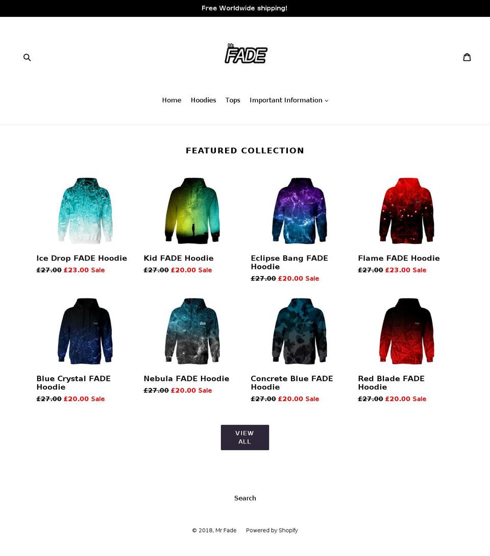 steelblueclothing.com — Shopify storefront screenshot