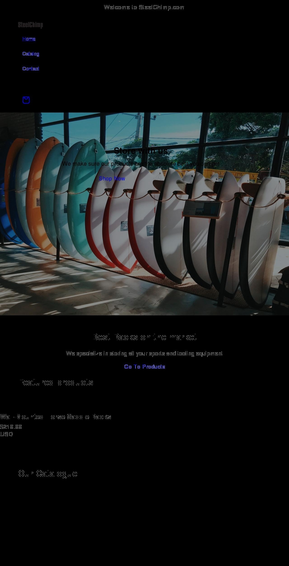 steelchimp.com — Shopify storefront screenshot