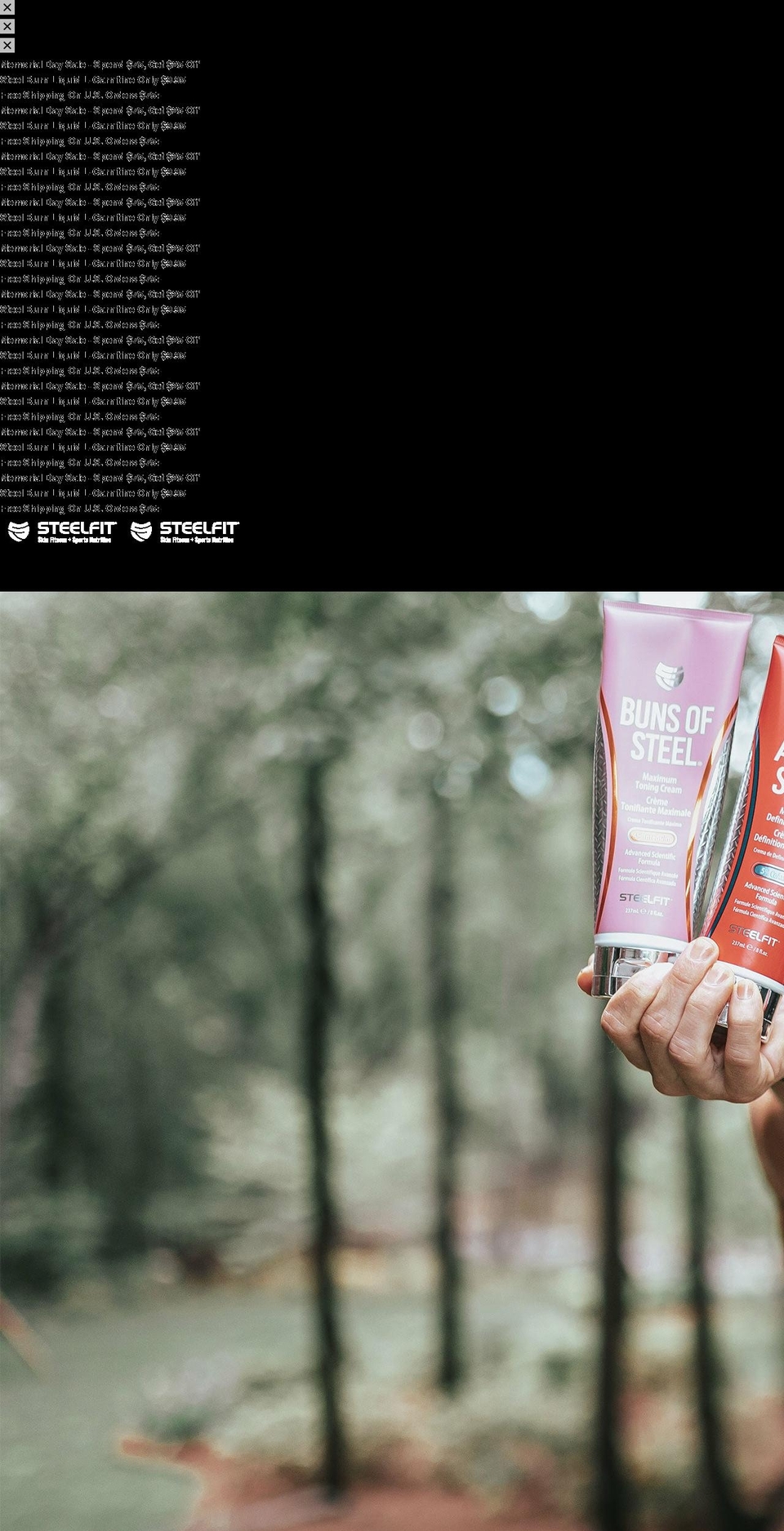 steelfitusa.com shopify website screenshot