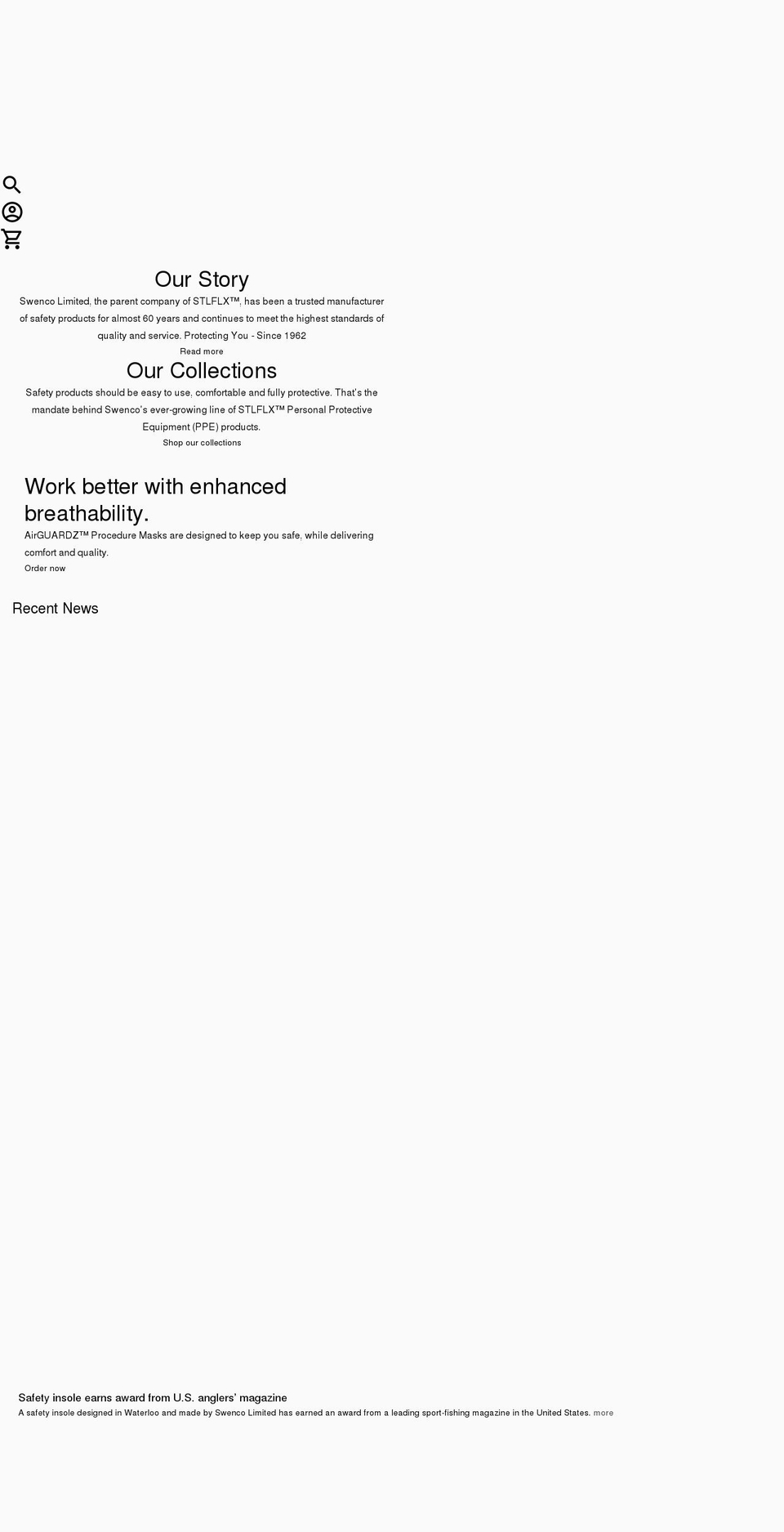 Ira v Shopify theme site example steelflex.ca