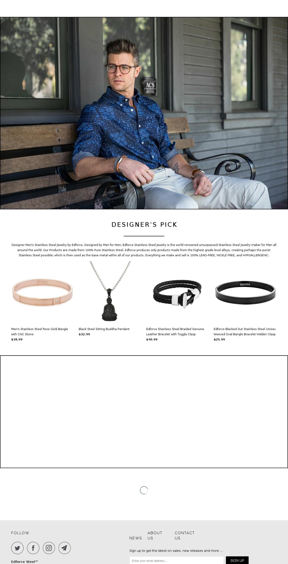 steelusaltd.com shopify website screenshot
