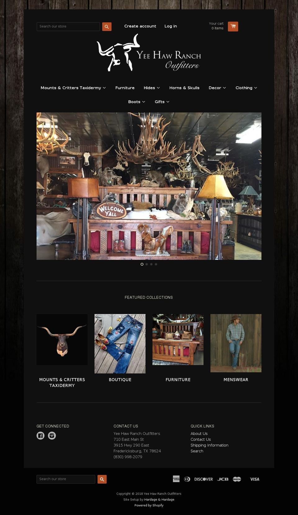 steermounts.com — Shopify storefront screenshot