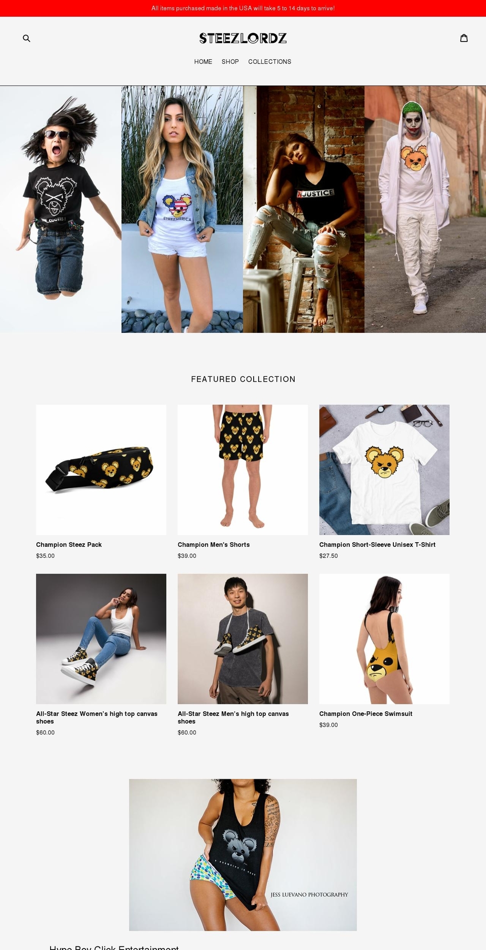 steezfactory.com shopify website screenshot