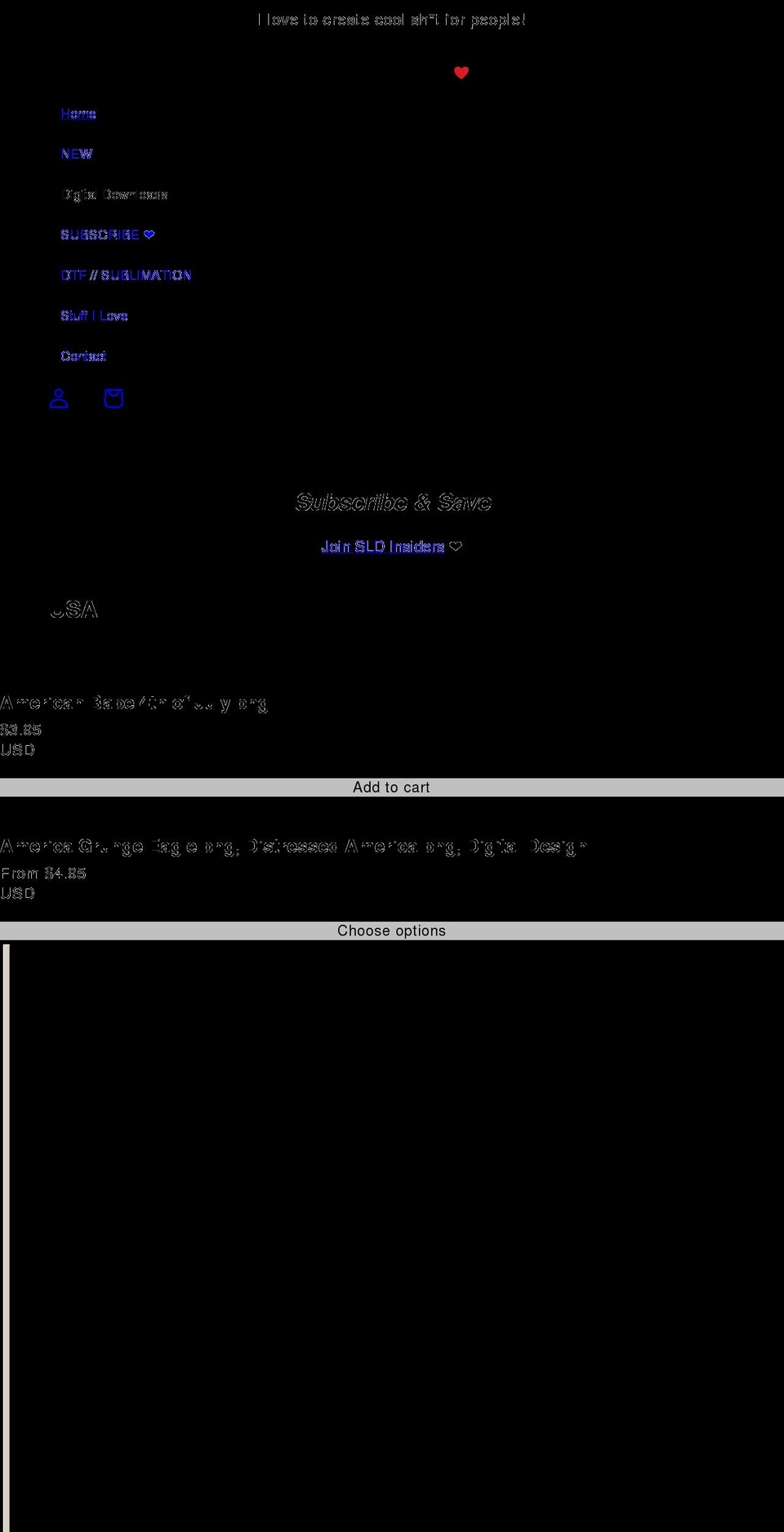 stefanielovesdesign.com shopify website screenshot