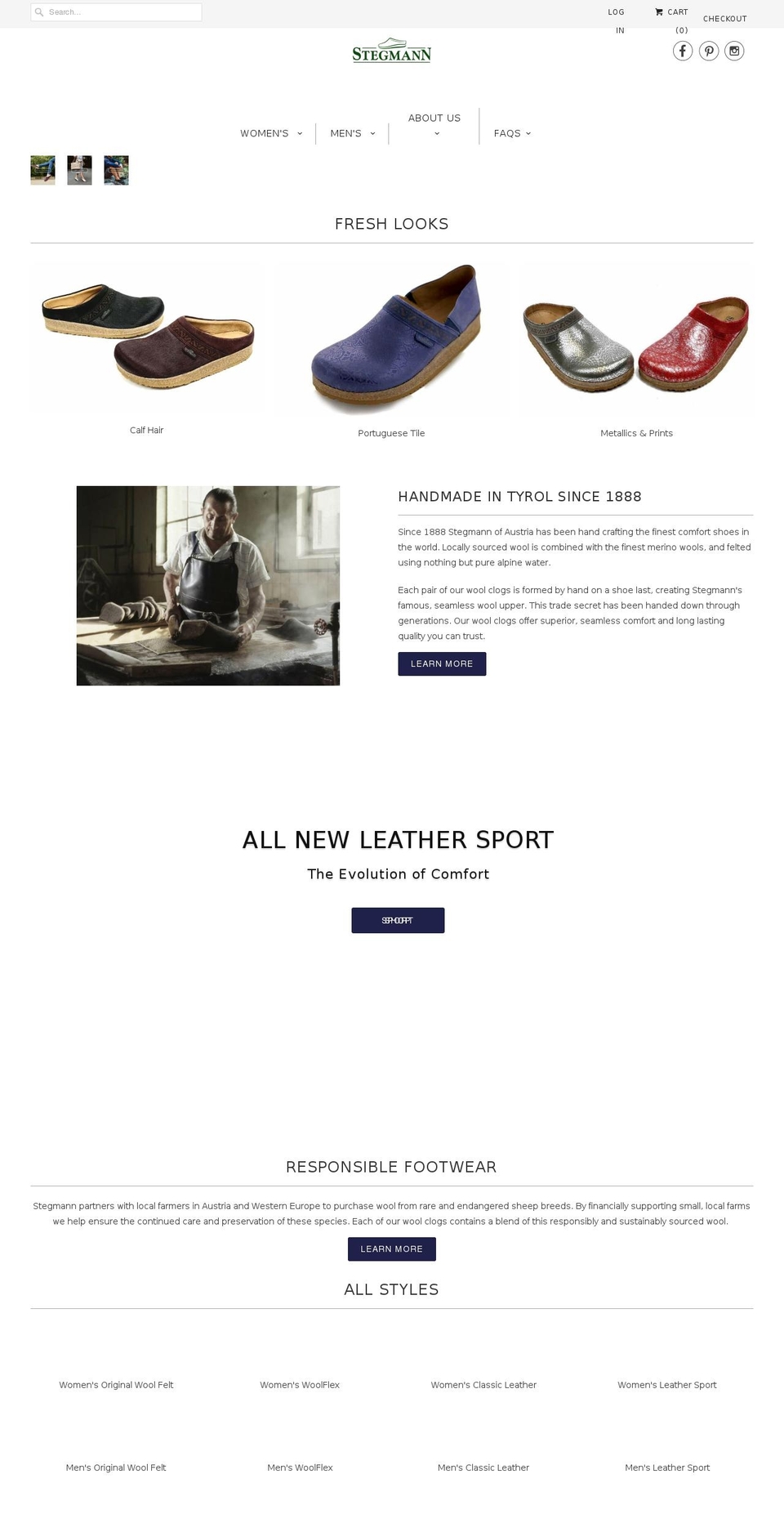 stegmannusa.com shopify website screenshot