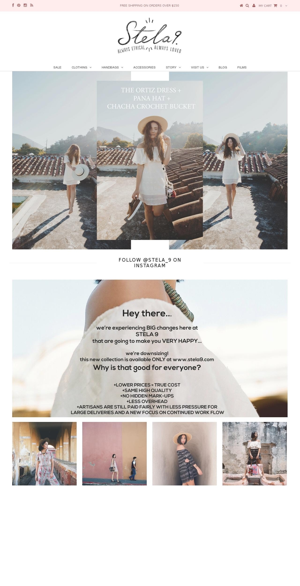 stela9.com shopify website screenshot