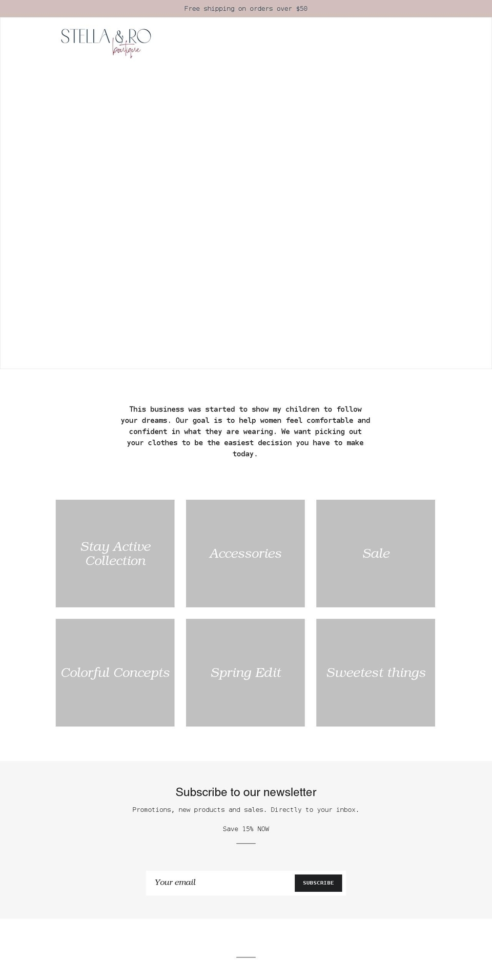 stella-ro.com shopify website screenshot