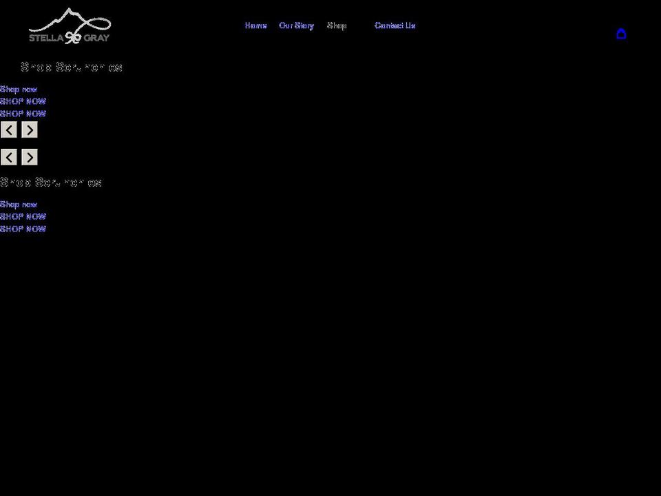 stellangray.com shopify website screenshot