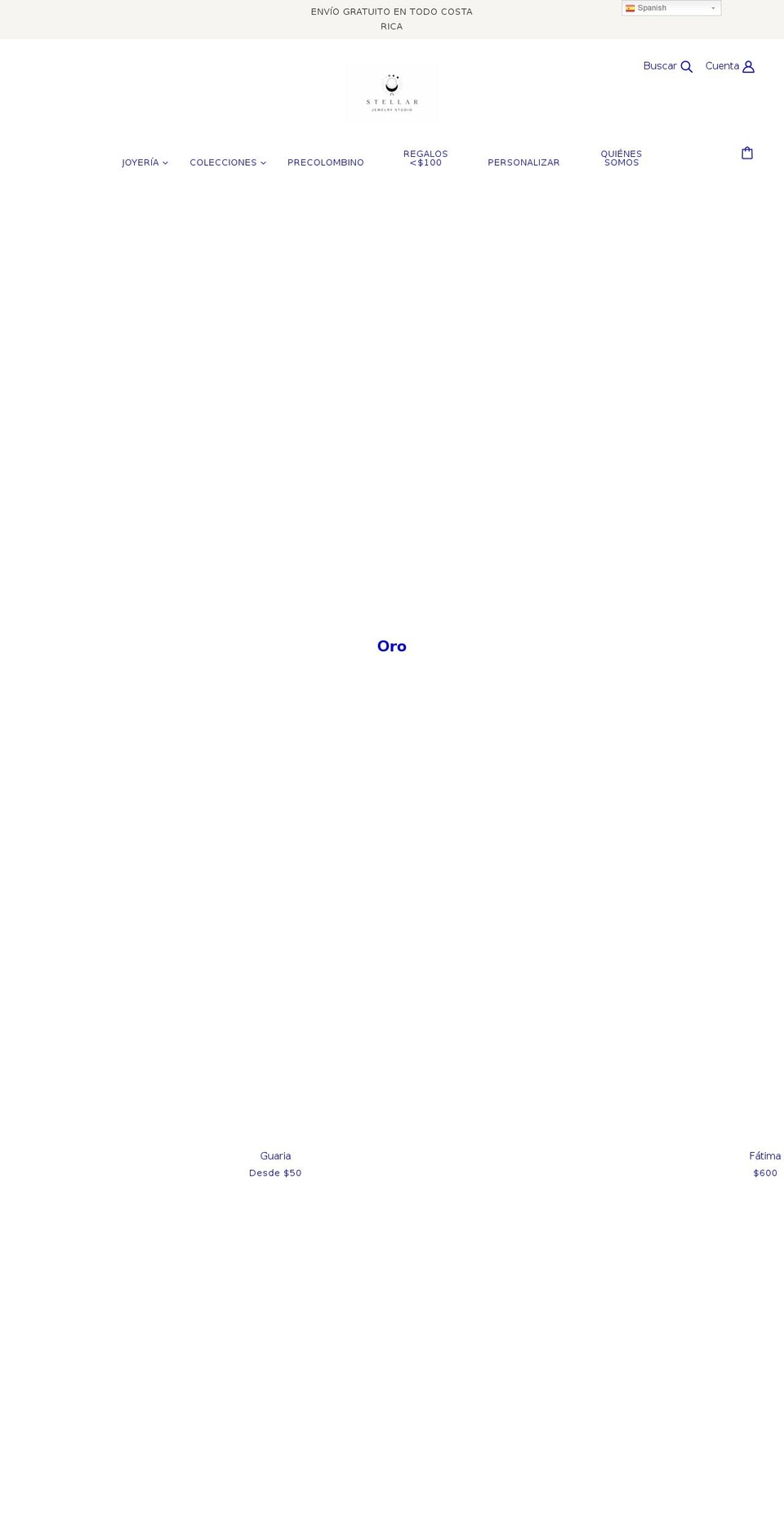 stellarjewelrystudio.com shopify website screenshot