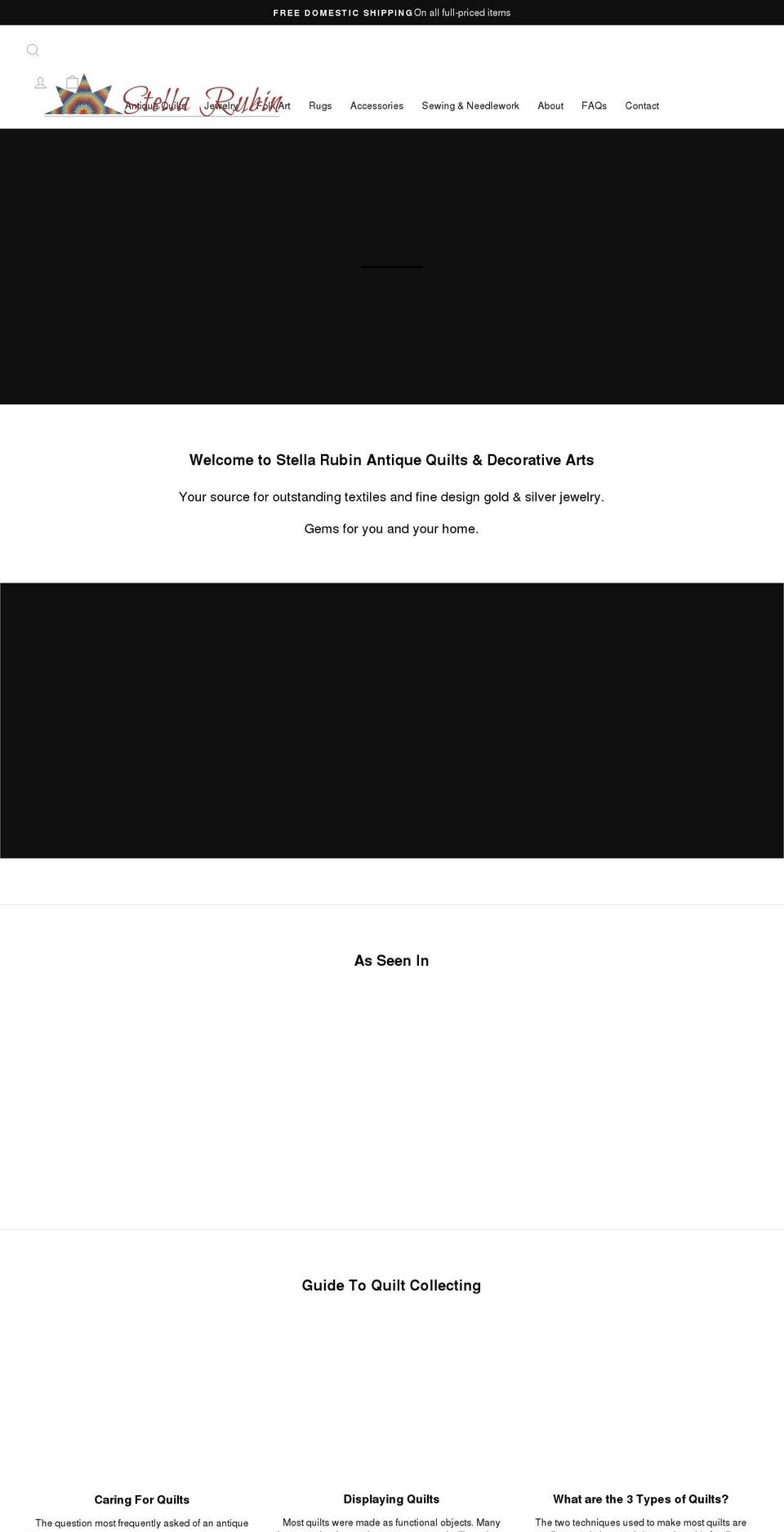stellarubin.com shopify website screenshot