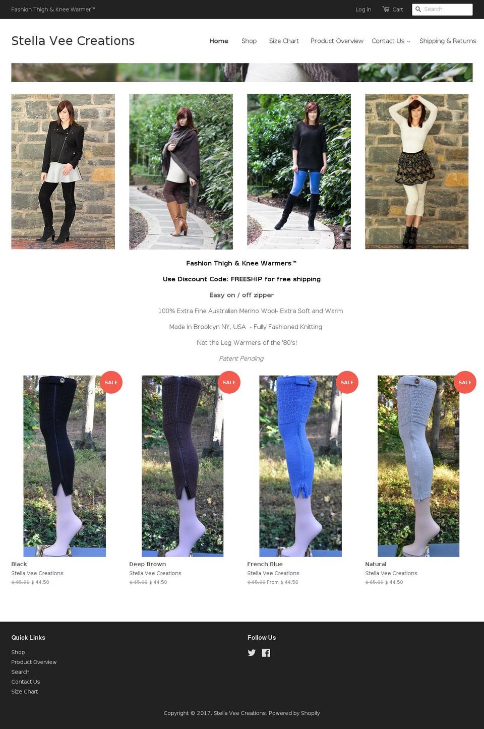 stellavee.com shopify website screenshot