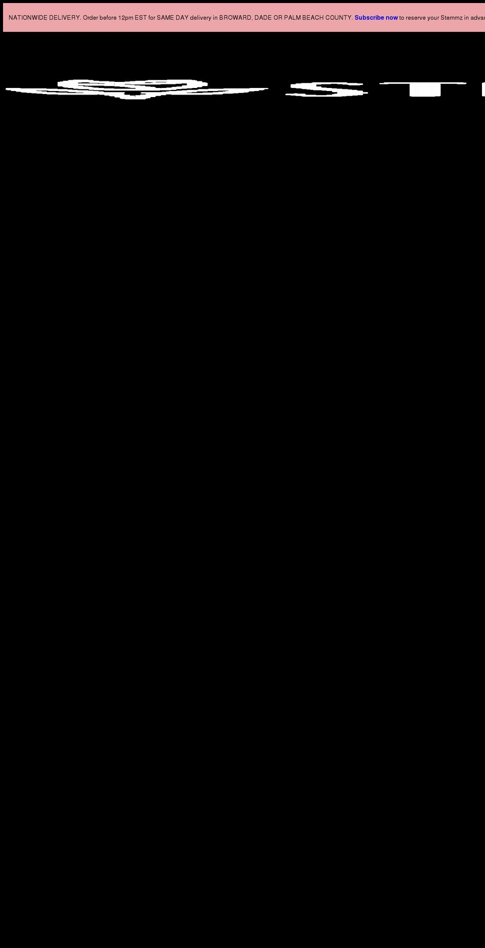 stemmz.com shopify website screenshot