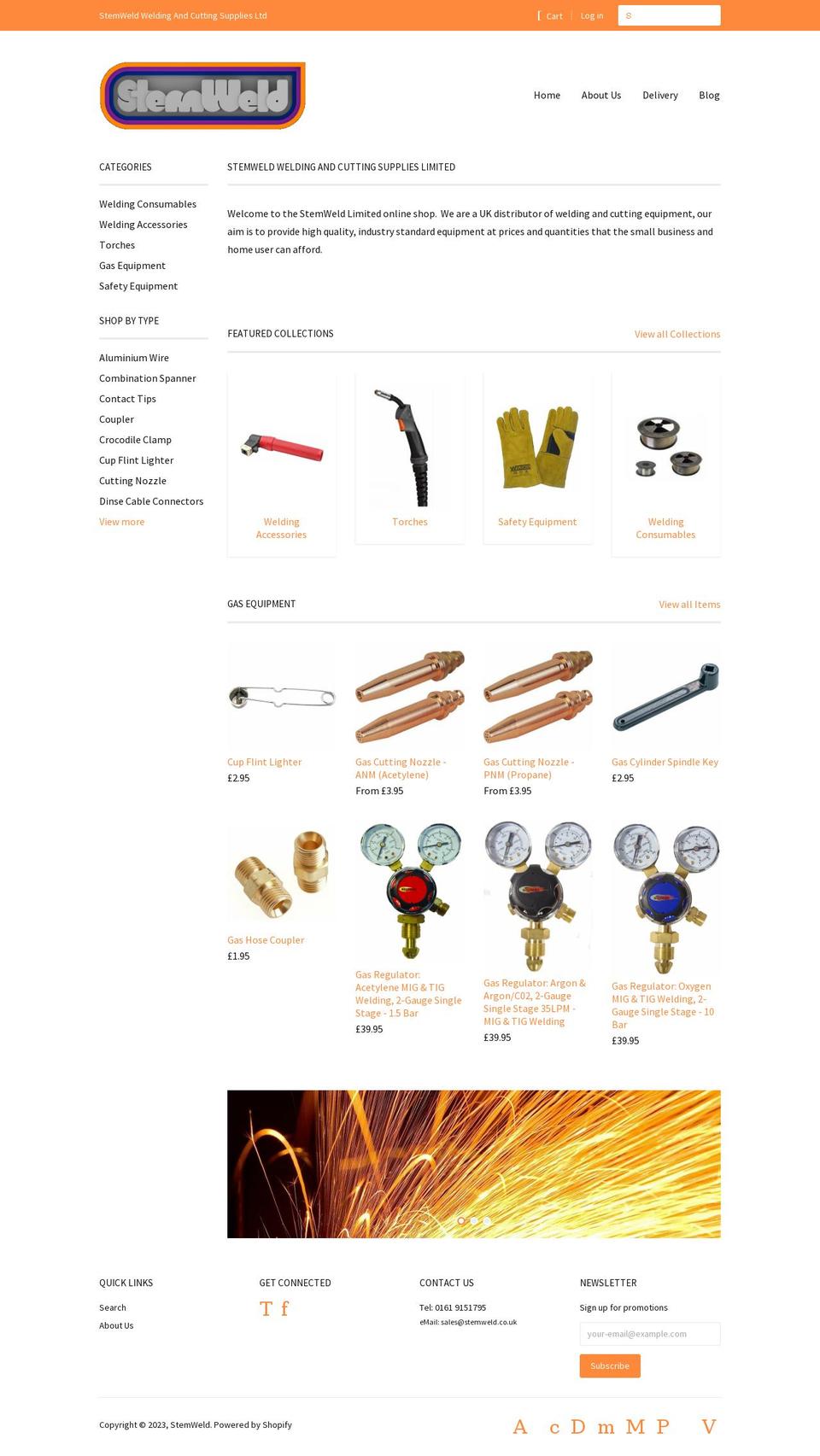 stemweld.co.uk shopify website screenshot