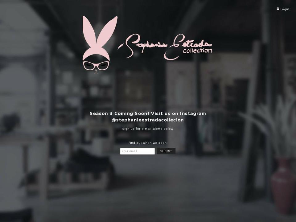 stephanie-estrada.com — Shopify storefront screenshot